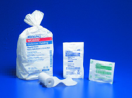 Padding Cast Padding Undercast Webril™ 6 Inch X 4 Yard Cotton Sterile (1/EA 24/CS) by Cardinal  ID 2554